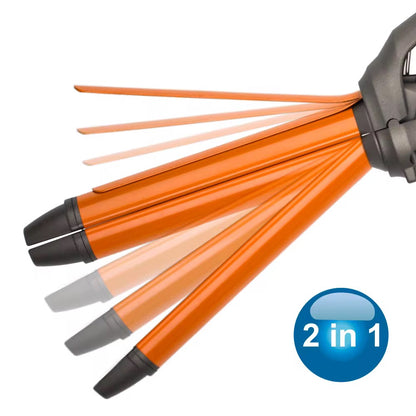 2-in-1 Hair Straightener & Curler